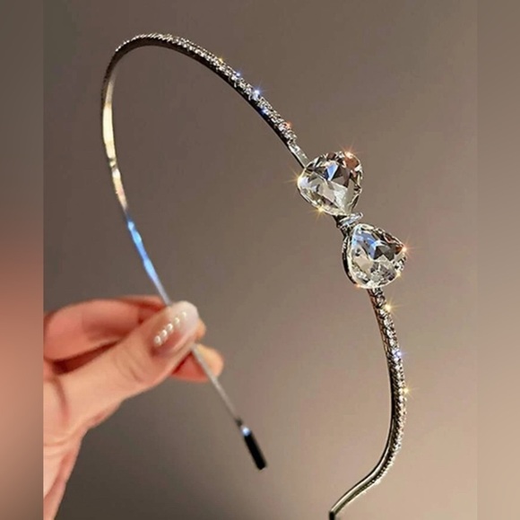 Accessories - Rhinestone Bow Headband